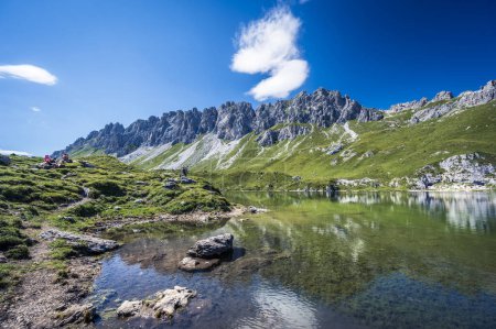 paisaje de los Alpes italianos
