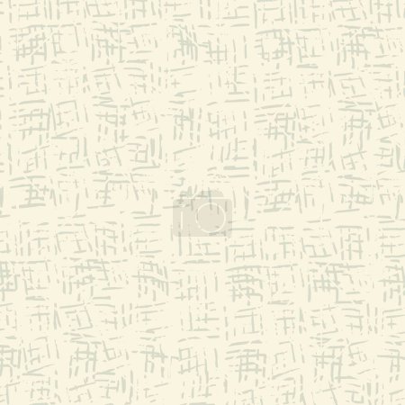 Abstract seamless pattern. Soft linen pattern style. Woven cotton textile. Melange textured. Modern abstract texture background Vector
