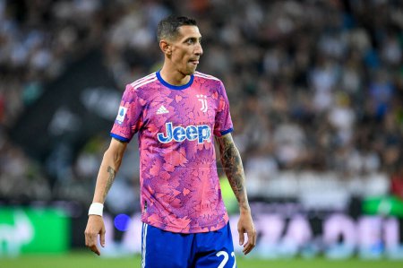 Photo for Juventus's Angel Di Maria portrait during italian soccer Serie A match Udinese Calcio vs Juventus FC (portraits archive) at the Friuli - Dacia Arena stadium in Udine, Italy, June 04, 2023 - Credit: Ettore Griffoni - Royalty Free Image