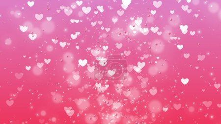 Téléchargez les photos : Fond de Saint Valentin avec des cœurs - en image libre de droit