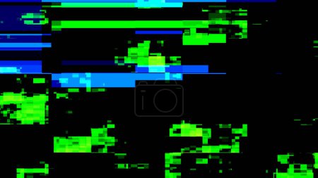 Téléchargez les photos : Colorful Glitch Screen Effect Background. - en image libre de droit