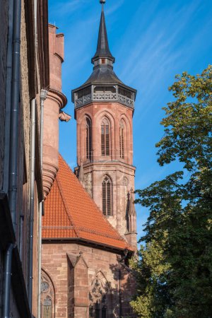 Photo for Rear view of St Johannis Church in Goettingen, Germany. More pictures from Goettingen in my collection - Royalty Free Image