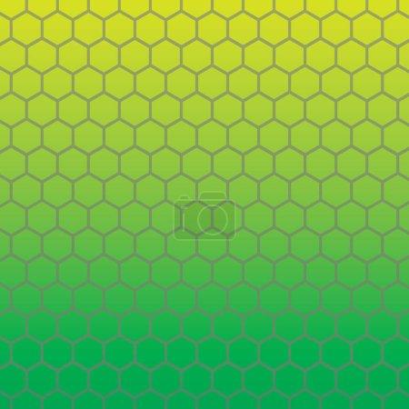 Photo for Hexagon gradient green and yellow abstract petern background premium and modern suitable for social media - Royalty Free Image