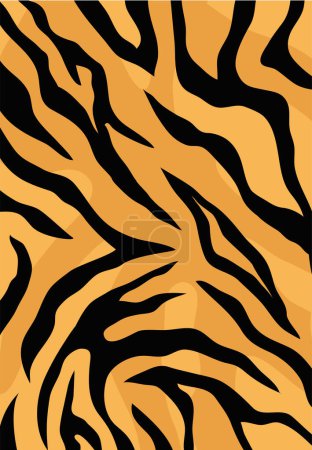 Photo for Stripe animals jungle tiger fur texture pattern - Royalty Free Image