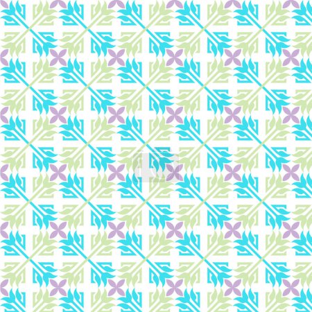 Photo for Background texture in geometric ornamental style Seamless vector pattern. - Royalty Free Image