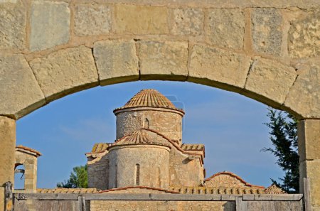 Foto de Iglesia de panagia kanakaria en la región de karpaz, cyprus - Imagen libre de derechos