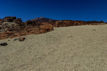 Photo for Beautiful landscape of the famous Pico del Teide mountain volcano in Teide National Park, Tenerife, Canary Islands, Spain - Royalty Free Image