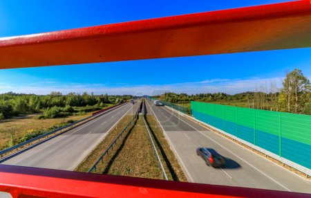 Amber Motorway in Poland, expressway, toll motorway in Poland Europ