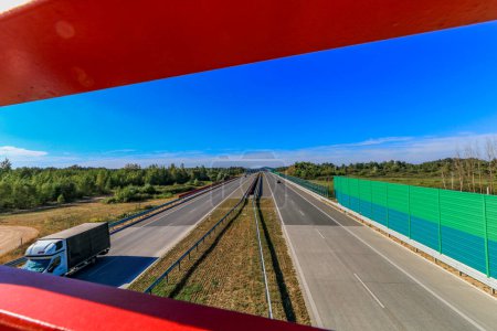 Amber Motorway in Poland, expressway, toll motorway in Poland Europ