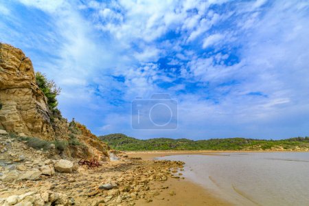 Photo for Sandy beaches on the island of Rab in Croatia Town Lopar - Royalty Free Image