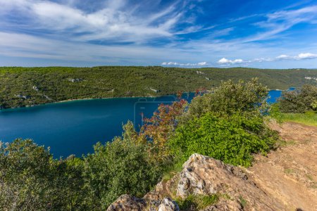 Viewpoint on the Lim Canal in Istria Croatia