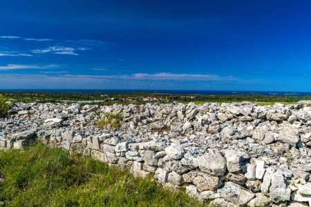 Monkodonja Siedlung aus der Bronzezeit, archäologische Stätte von Rovinj in Kroatien 