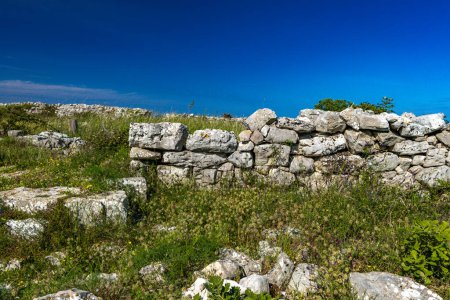 Monkodonja settlement from the Bronze Age, archaeological site of Rovinj in Croatia 
