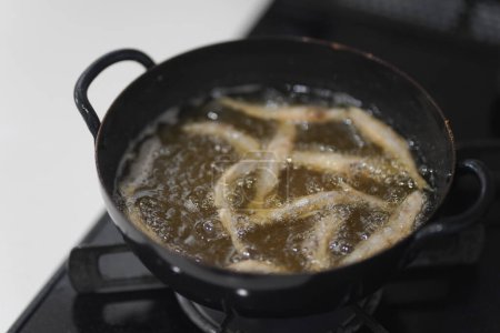 How to fry smelt karaage