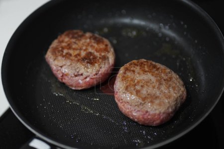 Photo for How to grill a hamburger - Royalty Free Image