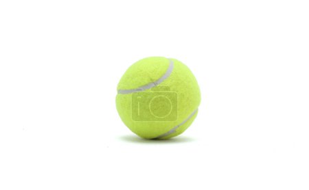 Photo for Tennis ball isolated on white background - Royalty Free Image