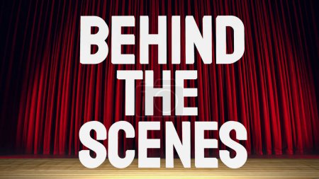 Photo for "Behind the scenes" refers to the activities, processes, or events that occur out of the public view or away from the main stage or spotlight. It provides a glimpse into the inner workings, - Royalty Free Image
