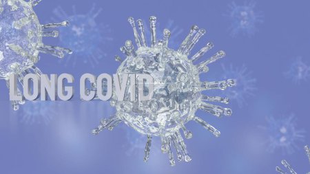 Téléchargez les photos : Longue COVID, également connue sous le nom de séquelles post-aiguës de l'infection par le CoV-2 du SRAS (PASC) ou syndrome post-aigu COVID-19 - en image libre de droit