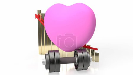 Photo for Heart rate, also known as pulse, is the number of times the heart beats in a minute, typically measured in beats per minute (bpm). - Royalty Free Image