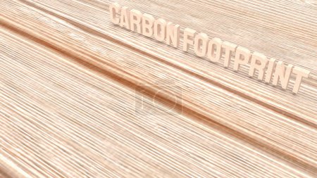 Photo for A carbon footprint refers to the total amount of greenhouse gases, specifically carbon dioxide (CO2) and other carbon compounds, emitted directly or indirectly by an individual, organisation. - Royalty Free Image