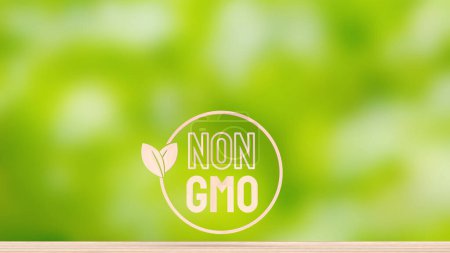 Photo for Non GMO refers to products or organisms that do not contain genetically modified organisms GMOs. GMOs are organisms whose genetic material has been altered using genetic engineering techniques - Royalty Free Image