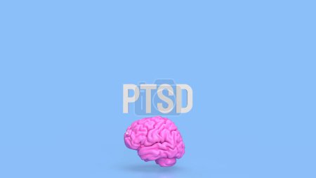 Photo for Post Traumatic Stress Disorder  PTSD  is a mental health condition that can develop in people who have experienced or witnessed a traumatic event. - Royalty Free Image