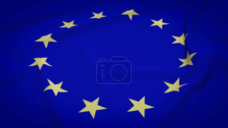 Die Flagge der Europäischen Union besteht aus einem Kreis von 12 goldenen Sternen auf blauem Grund. Das Design wurde vom Symbol der Jungfrau Maria inspiriert, mit den 12 Sternen, die für Einheit stehen.