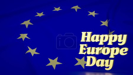 Die Flagge der Europäischen Union besteht aus einem Kreis von 12 goldenen Sternen auf blauem Grund. Das Design wurde vom Symbol der Jungfrau Maria inspiriert, mit den 12 Sternen, die für Einheit stehen.