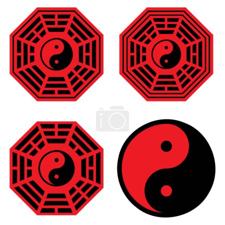 Bagua, également connu sous le nom de Huit Trigrammes, est un concept fondamental dans la cosmologie, la philosophie et les pratiques traditionnelles chinoises telles que le Feng Shui et les arts martiaux.. 