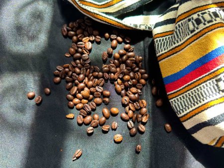 Reiner und frischer kolumbianischer Kaffee