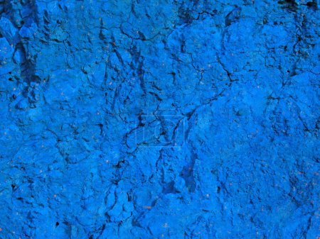 Foto de Primer plano de la textura de piedra azul teñida para el fondo - Imagen libre de derechos