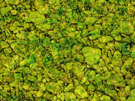 Photo for Green Stones Texture, abstract background - Royalty Free Image