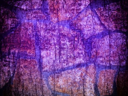 Téléchargez les photos : Texture de pierre violette, vue rapprochée - en image libre de droit