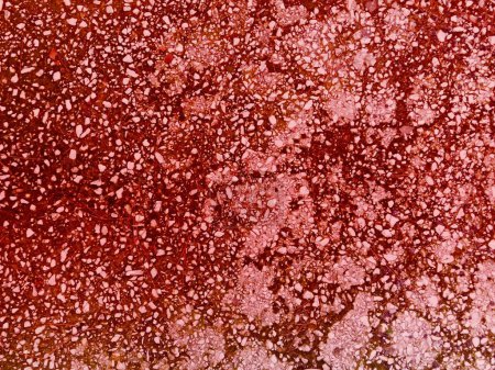 Red stoned texture, grunge background