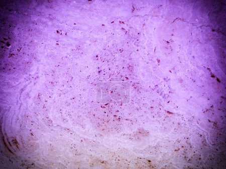 Photo for Close up shot of purple tinted stone texture for background - Royalty Free Image