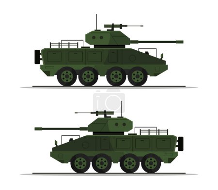Ilustración de Icono del tanque vector ilustración - Imagen libre de derechos
