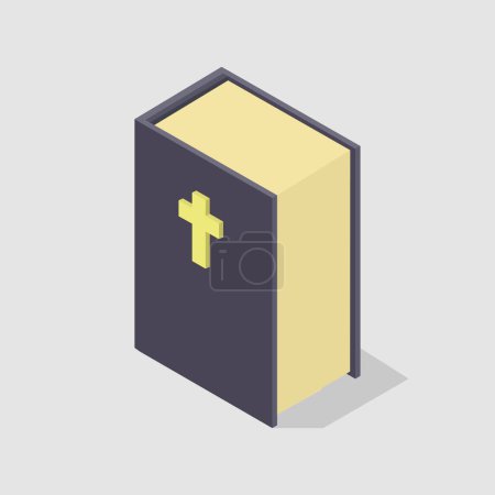 Illustration for Bible icon vector illustration - Royalty Free Image