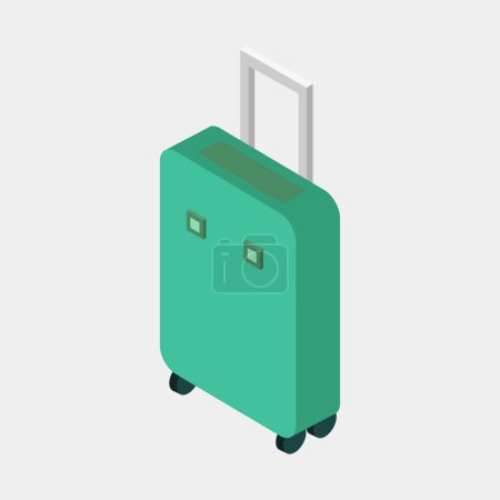 Illustration for Suitcase icon isolated on white background - Royalty Free Image
