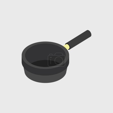 Illustration for Pan icon, vector illustration simple design - Royalty Free Image