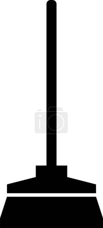 Illustration for Floor Mop icon vector image. Suitable for mobile application web application and print media. - Royalty Free Image
