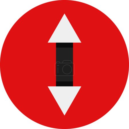 Ilustración de Diseño de signo de icono de flecha - Imagen libre de derechos