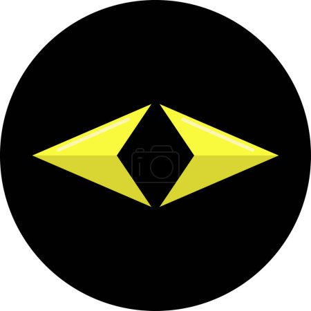 Ilustración de Vector ilustración del signo de flecha - Imagen libre de derechos
