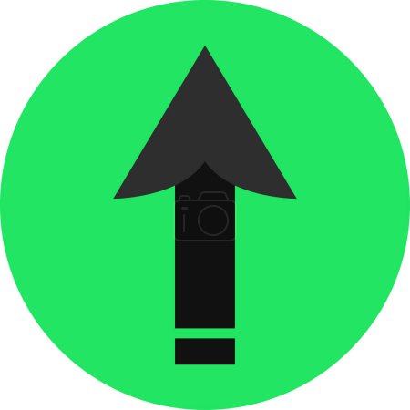 Illustration for Vector illustration of arrow modern icon - Royalty Free Image
