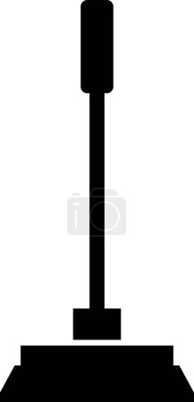 Illustration for Floor Mop icon vector image. Suitable for mobile application web application and print media. - Royalty Free Image