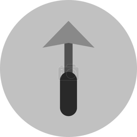 Ilustración de Flecha de dirección. icono web ilustración simple - Imagen libre de derechos