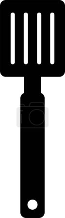 Illustration for Vector illustration of kitchen spatula icon - Royalty Free Image