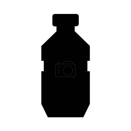 Illustration for Water bottle icon isolated on white background - Royalty Free Image