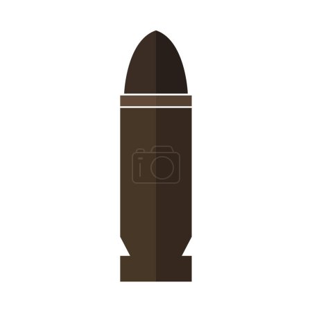 Ilustración de Icono de bomba aislada. vector ilustración diseño - Imagen libre de derechos