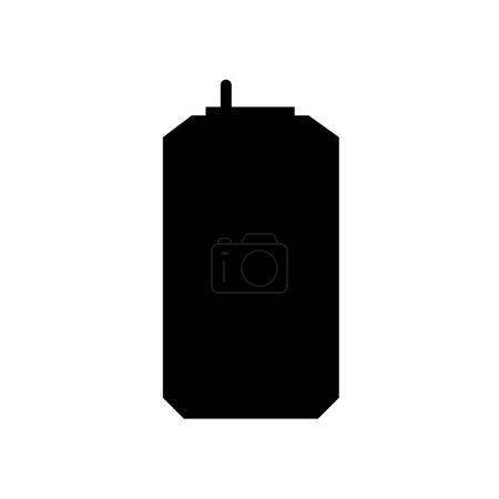 Ilustración de Icono de lata de soda, ilustración vectorial - Imagen libre de derechos