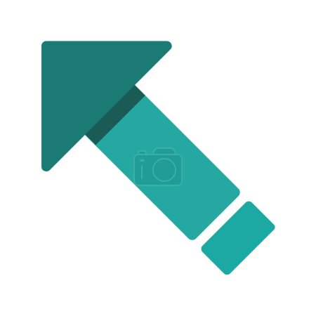 Illustration for Arrow icon, vector illustration - Royalty Free Image